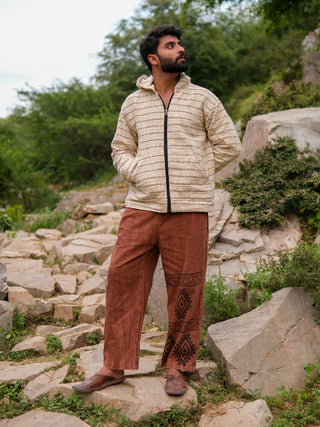 Nomad Striped  Hoodie Jacket