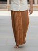 Brown & white