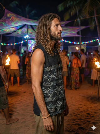 Tribal Nomad Sleeveless Vest