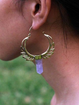 Gemwing Earrings - Crystal Heal