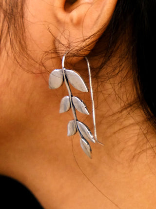 Leaf Earrings - Crystal Heal