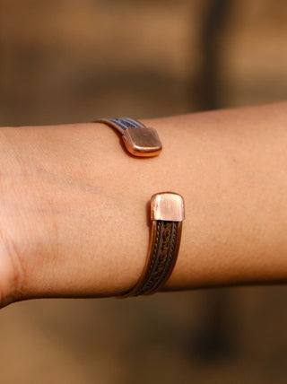 Magnetic Copper Bracelet - Crystal Heal