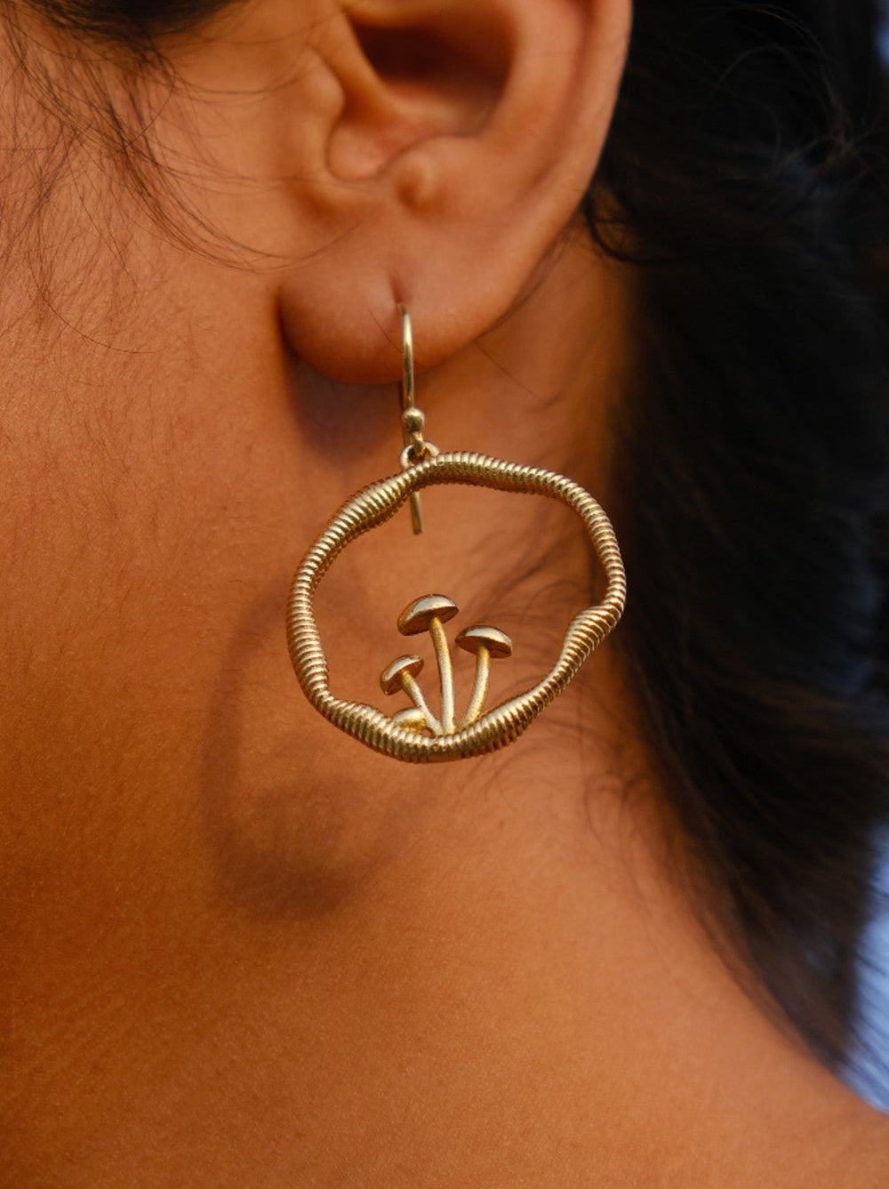 Shrooms Earrings - Crystal Heal