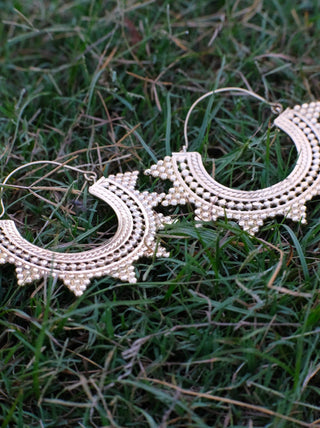 Solar Earrings - Crystal Heal