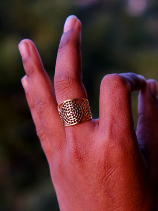 Sri Yantra Ring - Crystal Heal