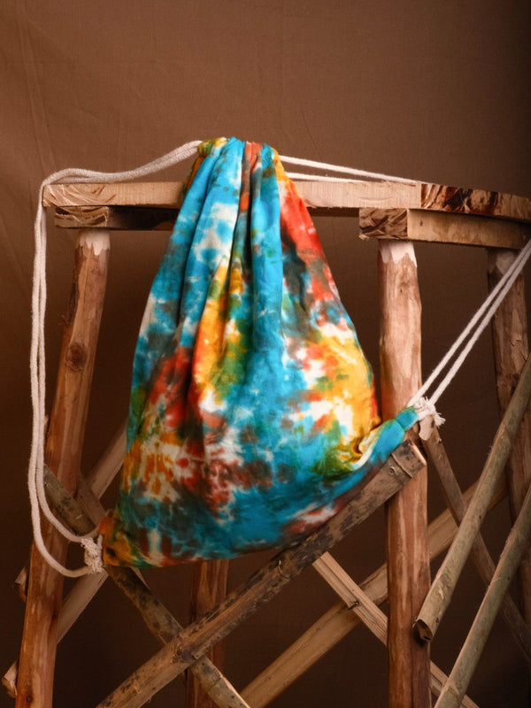 Tie-dye Drawstring Bag - Crystal Heal
