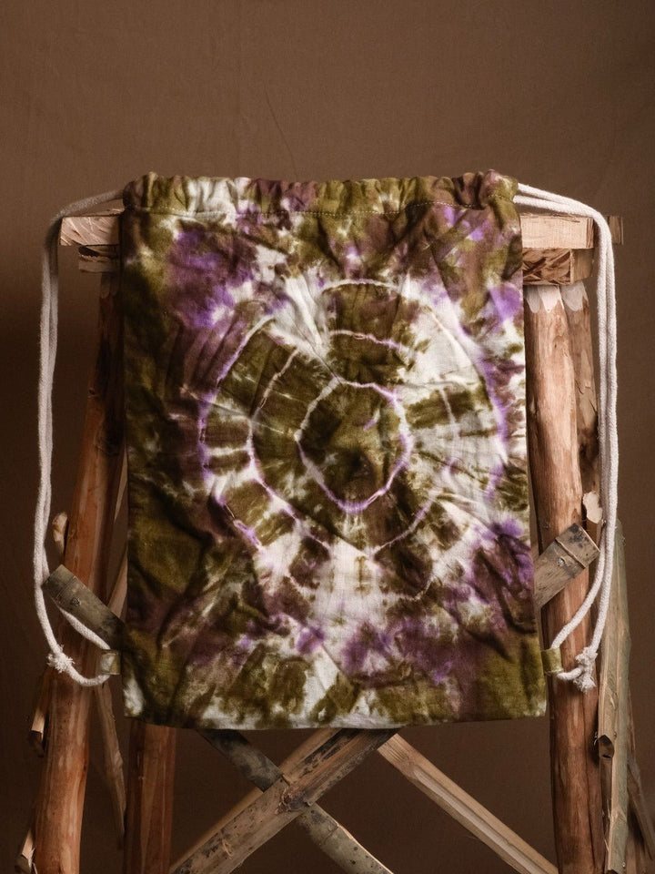 Tie-dye Drawstring Bag - Crystal Heal