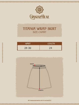 Titania Wrap Skirt - Crystal Heal