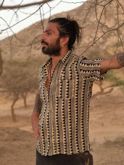 Tribal Triangle shirt - Crystal Heal