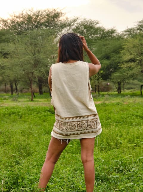 Tribal Vest - Crystal Heal